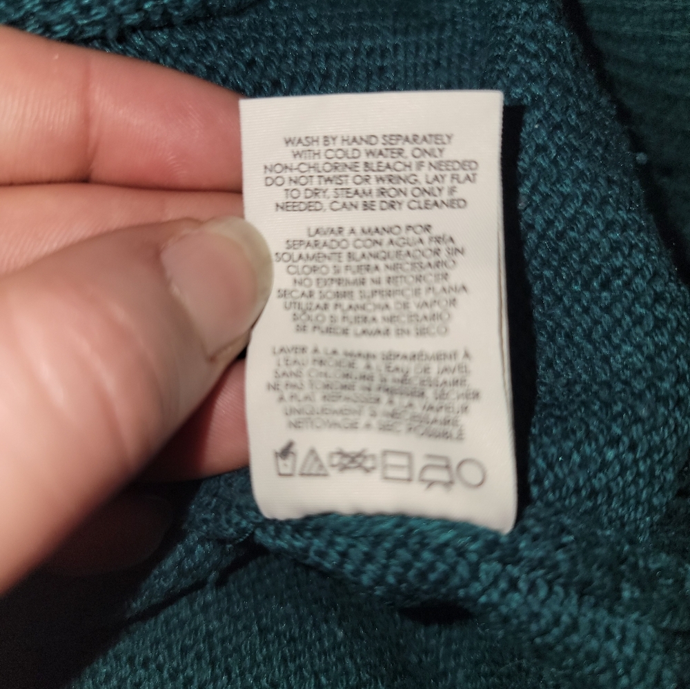 CAbi Style #3011 Sweater Size S Green - Picture 9 of 9